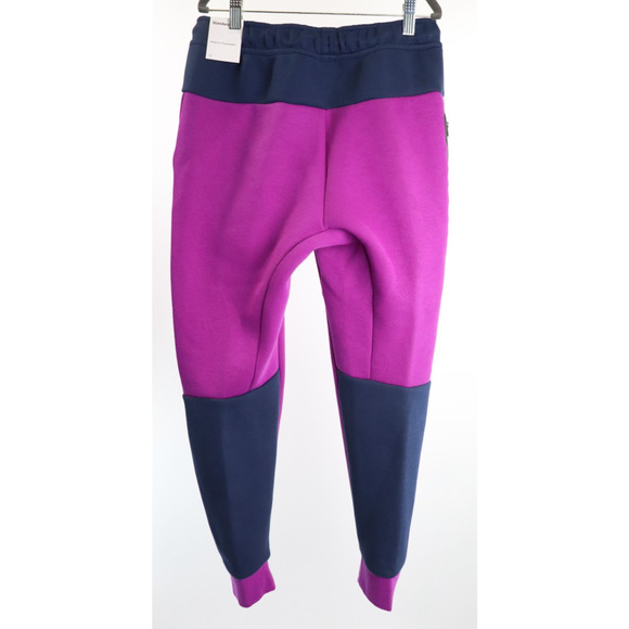 NEW Nike Sportswear Tech Fleece Big Kids Joggers Purple Size Large HV5869-505 - Picture 2 of 7